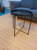 Ikea tafel glasom, Minder dan 55 cm, Rond, Zo goed als nieuw, Hout
