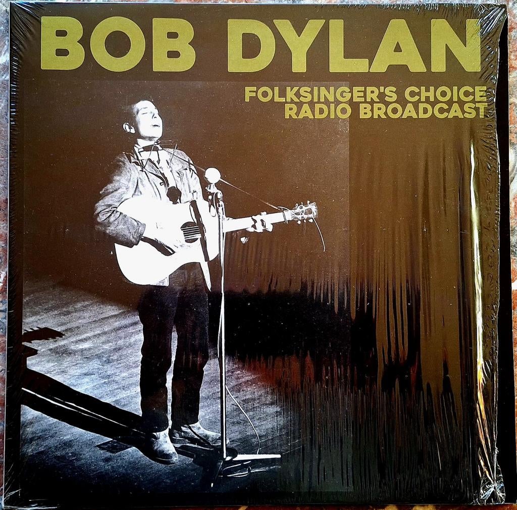 LP  BOB DYLAN - Folksinger's Choice/Radio Broadcast, Ophalen of Verzenden, Zo goed als nieuw, 12 inch