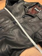 Schott zwaar zwart lederen jas, in top conditie, Ophalen of Verzenden, Zo goed als nieuw, Maat 56/58 (XL), Zwart