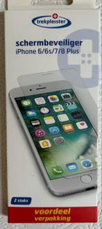 NIEUW 2 Schermbeveiliger iphone 6 6s 7 8 plus protect screen, Ophalen of Verzenden, Zo goed als nieuw, IPhone 6