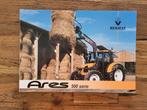 Tractor folder Renault Ares 500 serie, Ophalen of Verzenden, Zo goed als nieuw