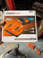 Powerplus dual power accu met lader, Ophalen, Nieuw