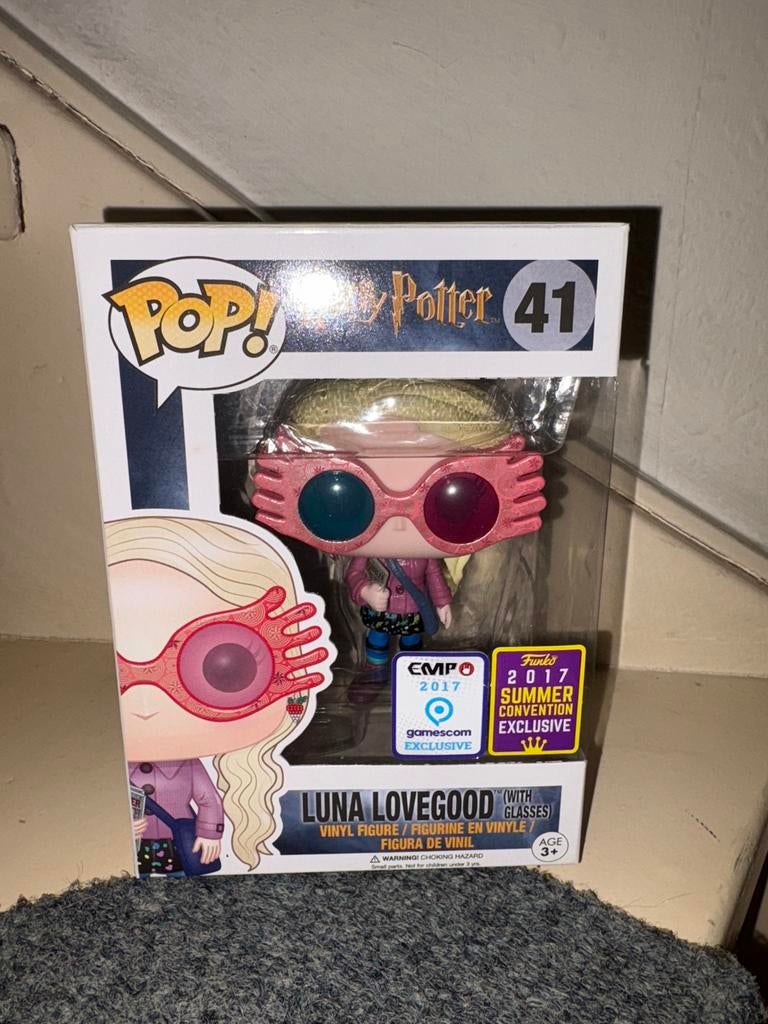 Funko Pop! Harry Potter - Luna Lovegood (Bril), Ophalen of Verzenden, Gebruikt