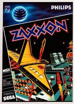 ZAXXON MSX SEGA Retro Videogame Poster 50x70 CM, Avontuur en Actie, 1 speler, Nieuw, Ophalen of Verzenden