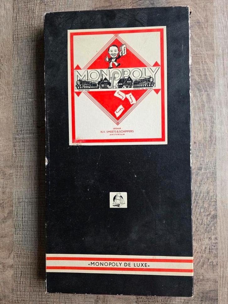 Clipper Monopoly jaren 60 - vintage bordspel, Hobby en Vrije tijd, Gezelschapsspellen | Bordspellen, Gebruikt, Drie of vier spelers