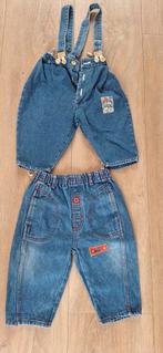 2 Stoere baby Spijkerbroeken  mt 68, Ophalen of Verzenden, Gebruikt, Onbekend, Jongen of Meisje
