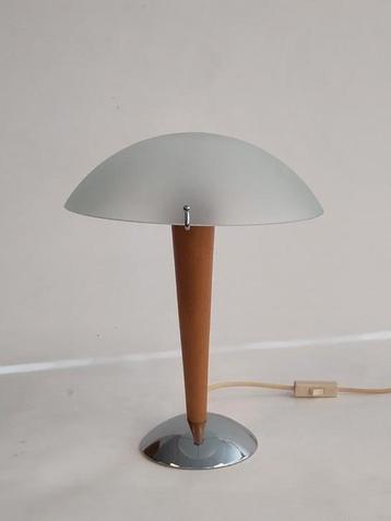 Vintage mushroom Ikea Kvintol lamp tafellamp lampje glas  beschikbaar voor biedingen