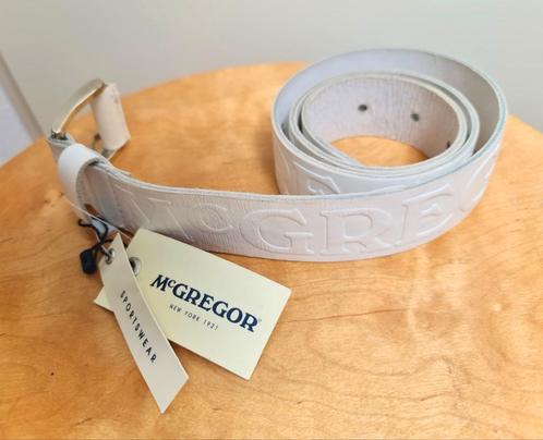 Riem ceintuur McGregor leer kleur wit maat 85 cm nieuw mooi, Kleding | Dames, Riemen en Ceinturen, Nieuw, Heupriem, 80 tot 90 cm