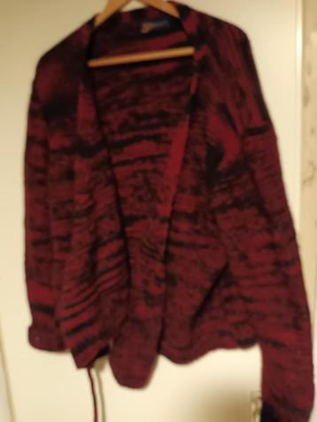 Wollen Wikkelvest vest Shanti Mt L Zwangerschap ? blauw rood beschikbaar voor biedingen