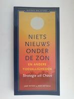 Niets nieuws onder de zon jaap peters rob wetzels, Ophalen of Verzenden, Gelezen