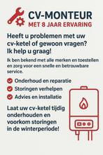 Cv monteur, Diensten en Vakmensen, 24-uursservice, Onderhoud