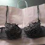 bh Chantal Thomass zgan zwart gestreept 75A, Kleding | Dames, Chantal Thomass, Ophalen of Verzenden, Zwart, BH