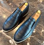Loro Piana Open Walk Donkerblauw Hertenleer maat 41, Loafers, Blauw, Ophalen of Verzenden, Loro Piana