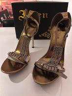 Pumps feestelijk goud/bronze, Ophalen of Verzenden, Zo goed als nieuw