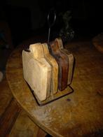 Houten onderzetters, Ophalen of Verzenden, Zo goed als nieuw, Glas of Kopje