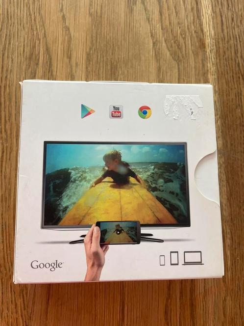 Nog in doosje: Z.g.a.n Google Chrome Cast, Audio, Tv en Foto, Mediaspelers, Zo goed als nieuw, HDMI, Ophalen of Verzenden