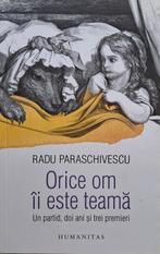 Radu Paraschivescu - Orice om îi este teamă (ROEMEENS), Ophalen of Verzenden, Zo goed als nieuw, Fictie