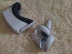 Meta Quest 2 (256GB) + headstrap & case, Spelcomputers en Games, Virtual Reality, Ophalen of Verzenden, Gebruikt, VR-bril, Telefoon