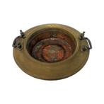 twee koperen kastanjepannen, Ophalen of Verzenden, Koper