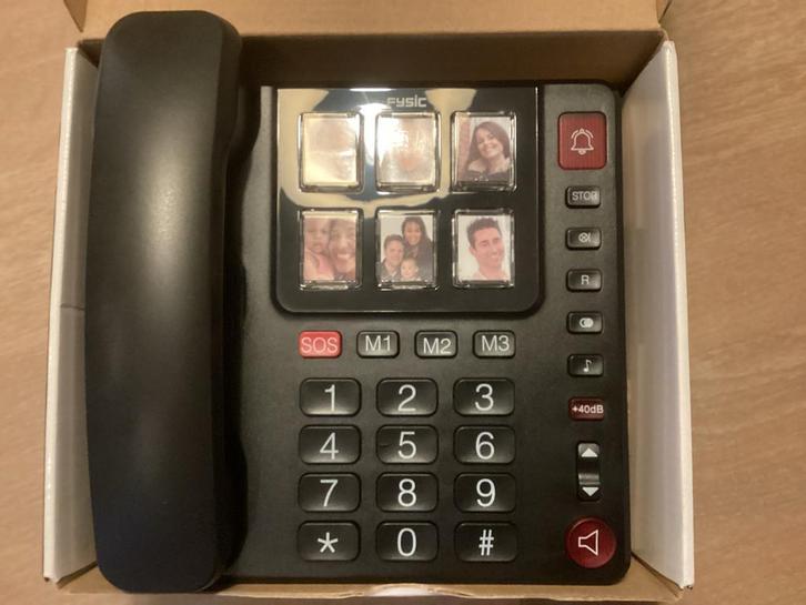 Fysic FX-3930 Vaste Lijn Telefoon, Telecommunicatie, Vaste telefoons | Handsets en Draadloos, Nieuw, 1 handset, Ophalen of Verzenden