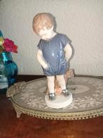 Copenhagen beeld jongen met beer., Verzamelen, Beelden en Beeldjes, Ophalen of Verzenden, Zo goed als nieuw, Mens