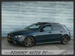 Mercedes-Benz A-klasse 220 4MATIC Premium Pano Leer Nav Cam, Auto's, Automaat, 15 km/l, Blauw, Leder