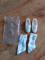 Vintage  Barbie Ken Taiwan schoenen en sokken wit nieuw, Verzenden, Nieuw, Accessoires