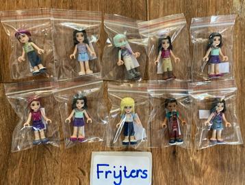 10 LEGO Friends minifigures / mini dolls