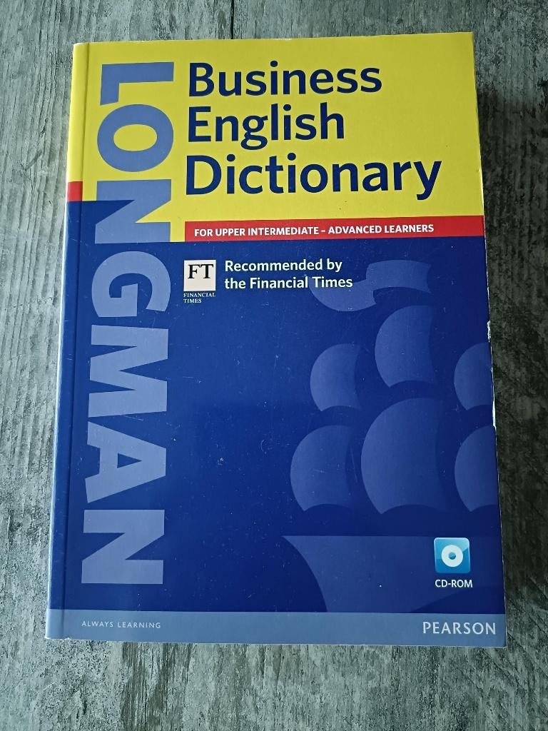 Business English Dictionary, Boeken, Pearson, Zo goed als nieuw, Alpha, HBO