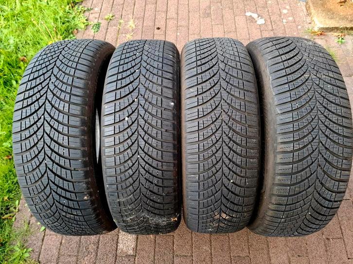 4x Goodyear 4 Seasons, 2x Michelin zomerbanden, 195 60 18, Auto-onderdelen, Banden en Velgen, Band(en), All Season, 18 inch, 195 mm