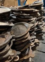 Prachtige oude chapati schalen €29,99 p.s., Ophalen of Verzenden, Nieuw, Rond