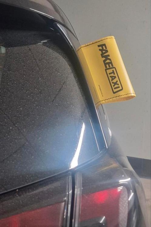 Fake Taxi voor op je auto. Gadget/sticker, Auto diversen, Autostickers, Ophalen of Verzenden