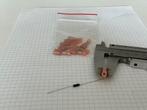 AMP 5mm stekker geisoleerd (10X) voor dunne draad., Ophalen of Verzenden, Zo goed als nieuw, NA, NA
