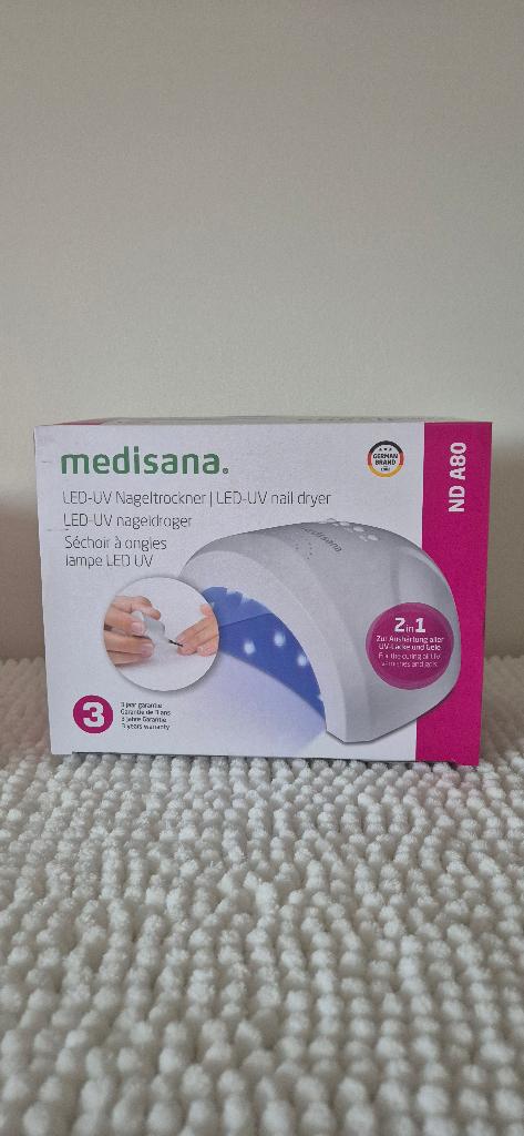 UV Nageldroger - Medisana - nieuw, Witgoed en Apparatuur, Persoonlijke-verzorgingsapparatuur, Ophalen, Nieuw, Hand- en Voetverzorging