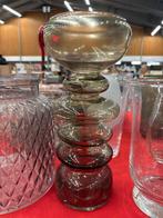 Groene glazen vaas, Antiek en Kunst, Ophalen of Verzenden