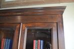 Prachtige antieke eiken houten boekenkast, vitrinekast., Antiek en Kunst, Antiek | Meubels | Kasten, Verzenden