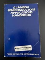  LAMBDA SEMICONDUCTORS APPLICATIONS HANDBOOK, Verzenden, Gelezen, Elektrotechniek
