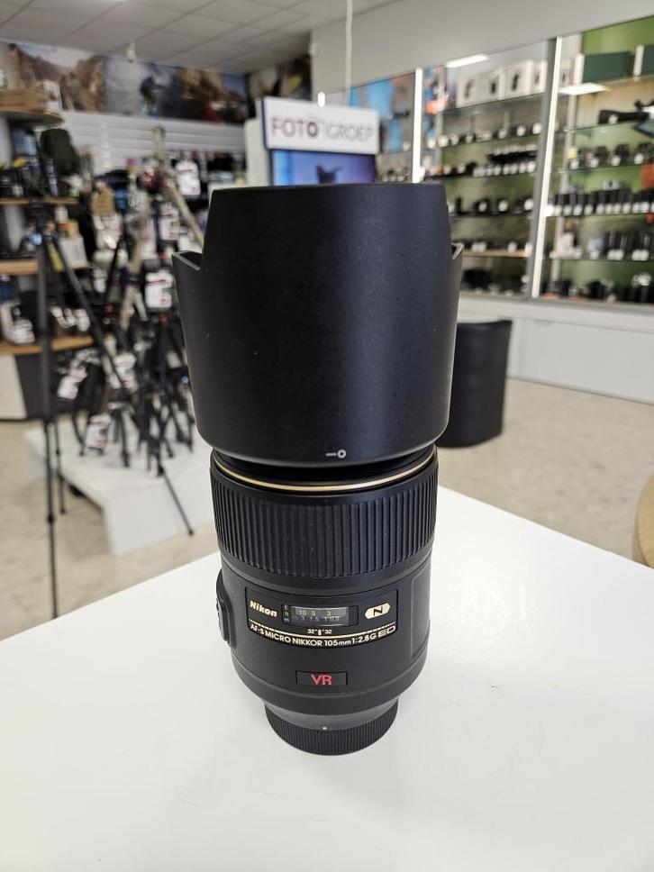 Nikon AF-S 105mm f/2.8 G ED VR (Heerenveen), Audio, Tv en Foto, Fotografie | Lenzen en Objectieven, Macrolens, Ophalen of Verzenden