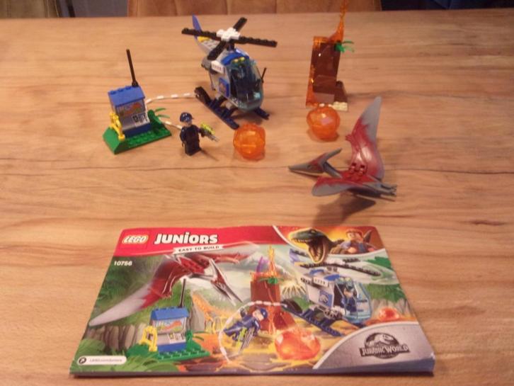 Lego Jurassic World 10756-1 Pteranodon Escape uit 2018, Kinderen en Baby's, Speelgoed | Duplo en Lego, Gebruikt, Lego, Complete set