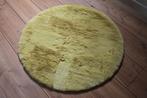 Heerlijk zacht rond vloerkleed Comfy Ø160 / Ø100 okergeel, Rond, Nieuw, Ophalen of Verzenden, Overige kleuren