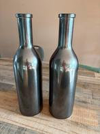 Set van 2 Hoge Vazen - Zo Goed Als Nieuw!, Ophalen, Overige materialen, 50 tot 75 cm, Zwart