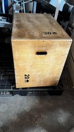 houten plyo box, Sport en Fitness, Fitnessmaterialen, Ophalen of Verzenden, Gebruikt, Benen, Overige typen