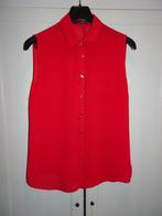 Leuke rode blouse maat 40 mouwloos, Maat 38/40 (M), Ophalen of Verzenden, Zo goed als nieuw, Rood
