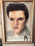 Elvis schilderij, Zo goed als nieuw, Rechthoekig Staand, Ophalen, Muziek