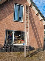 ladder, Doe-het-zelf en Verbouw, Ladders en Trappen, Ophalen of Verzenden, Zo goed als nieuw, Opvouwbaar of Inschuifbaar, 4 meter of meer