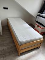 IKEA UTÅKER Stackable Bed + 2 Mattresses, Ophalen, Eenpersoons, Wit, Zo goed als nieuw