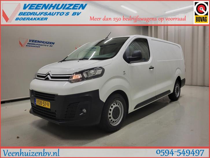 Citroën Jumpy 2.0BlueHDI 120pk L3/H1 Euro 6! (bj 2019), Auto's, Bestelauto's, Bedrijf, Te koop, Airbags, Airconditioning, Boordcomputer