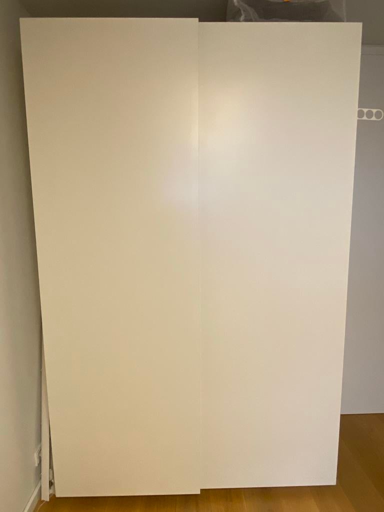 IKEA Pax kast 150cm met schuifdeuren en spiegel, Ophalen, Overige materialen, Gebruikt, 100 tot 150 cm