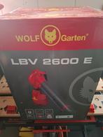 Wolf Garten LBV 2600 E Bladblazer, Ophalen, Wolf Garten, Met opvangzak, Handgedragen