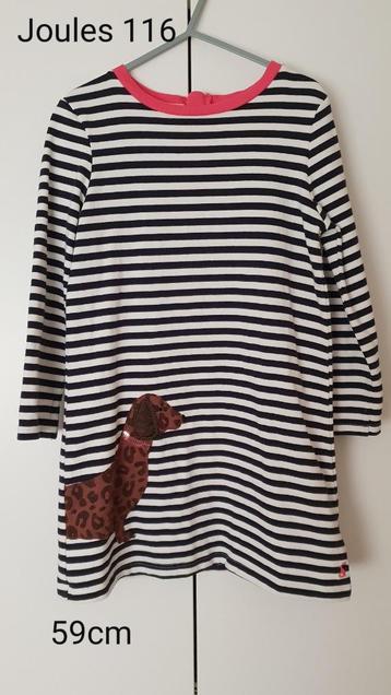 Joules jurk mt 116 beschikbaar voor biedingen